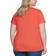 Calvin Klein Trendy Foil Logo Graphic T-shirt Plus Size - Poppy Red