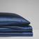 Madison Park Essentials Satin Bed Sheet Blue (274.32x)