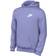 Nike Kid's Sportswear Club Pullover Hoodie - Light Thistle/White (BV3757-569)