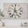 Design Art Take Me To Paris Large Traditional 3 Panels Wall Clock Wall Clock