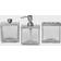 Roselli Crackle Glass 3-Piece Bath Accessory Set (69596714)