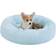 Best Friends by Sheri The Original Calming Donut Dog Bed in Shag Fur 23"x23"