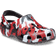 Crocs Classic Printed Camo Clog - Black/Red