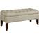 Pulaski Hinged Top Button Tufted Storage Bench 41.5x18.5"