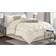 Madison Park Laurel Bed Linen White (264.16x233.68)