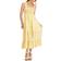 Tommy Hilfiger Women's Plaid Tiered Sleeveless Dress - Yellow/White