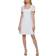 Tommy Hilfiger Women's Square-Neck Fit & Flare Dress - Ivory
