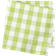 DII Check Cloth Napkin White, Green (50.8x50.8)
