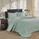 Madison Park Quebec Bedspread Green (299.72x)