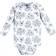 Hudson Cotton Long-Sleeve Bodysuits 5-pack - Blue Toile (10118764)