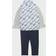 Tommy Hilfiger Logo Top, Vest & Pant 3-Piece - White/Grey