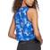 Tommy Hilfiger Camo Cropped Muscle Tank Top Women - Lapis Multi