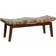 Zimlay Mahogany Contemporary Settee Bench 47x18"