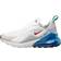 Nike Air Max 270 React M - White/Game Royal/Malachite/University Red