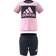 Adidas Essentials Tee & Shorts Set - Clear Pink/Legend Ink (HM6588)
