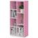 Furinno 7-Cube Reversible Book Shelf 41.7"