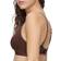 Calvin Klein Form to Body Natural Lightly Lined Triangle Bralette - Umber