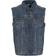 Urban Classics Denim Vest - Denim Blue