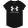 Under Armour Girl's Sportstyle Graphic Short Sleeve - Black/White