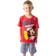 Disney Mickey Mouse Graphic T-shirt and Shorts Set - Red