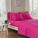 Intelligent Design Microfiber Bed Sheet Pink (259.08x228.6)