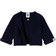 Petit Bateau Knitted Ribbed Cardigan - Smoking Blue (5314801)