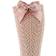Condor Openwork Knee-High Socks with Bow - Old Rose (25192-000-544)