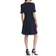 DKNY Flounce Fit & Flare Dress - Midnight