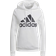 Adidas Women's Loungewear Essentials Logo Fleece Hoodie - White/Black