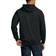 Fruit of the Loom Eversoft Fleece Full Zip Hoodie Sweatshirt Unisex - Black Heather