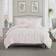 Swift Home Floral Pintuck Bedspread Pink (228.6x172.72)