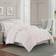 Swift Home Floral Pintuck Bedspread Pink (228.6x172.72)