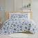 Cottage Classics Estate Bloom Quilts Blue (228.6x228.6)