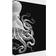 Trademark Global Fab Funky Octopus Black & White B Wall Decor 19.5x26"