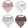 Copper Pearl Baby Bandana Bibs 4-pack Zella