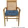 Sunnydaze Traditional Slat Style Garden Dining Chair