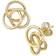 Saks Fifth Avenue Love Knot Stud Earrings - Gold
