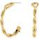 Tommy Hilfiger Twist Design Hoop Earrings - Gold/Silver