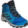 Adidas Kid's Terrex Mid Gore-tex Hiking - Blue Rush/Gray Six/Turbo