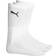 Puma Unisex Crew Socks 3-pack - White