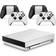 giZmoZ n gadgetZ Xbox One X Console Skin Decal Sticker + 2 Controller Skins - White