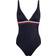 Tommy Hilfiger Signature Tape One Piece Swimsuit - Desert Sky