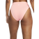 Nike Women's Essentials High Waisted Bikini Bottom - Bleached Coral/White