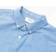 FARAH Brewer Slim Fit Short Sleeve Oxford Shirt - Mid Blue