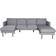 Venture Design Zoom Sofa 262cm 4-seter