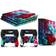giZmoZ n gadgetZ PS4 Pro Console Skin Decal Sticker + 2 Controller Skins - Color Explosion