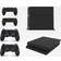 giZmoZ n gadgetZ PS4 Console Skin Decal Sticker + 2 Controller Skins - Carbon Black