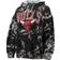 Majestic Chicago Bulls Burble Tie-Dye Tri-Blend Pullover Hoodie W