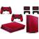 giZmoZ n gadgetZ PS4 Pro Console Skin Decal Sticker + 2 Controller Skins - Carbon Red