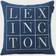 Lexington Logo Kissenbezug Blau (50x50cm)